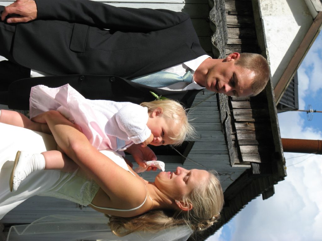en lykkelig lille familie