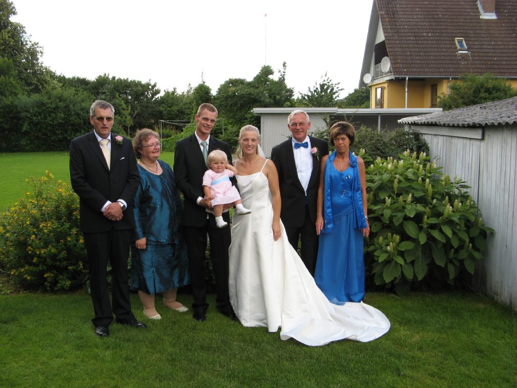 hele familien samlet